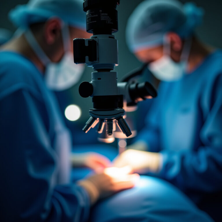 Cirurgia de microdiscectomia na coluna com técnica minimamente invasiva para remoção de hérnia de disco, indicada em casos de dor persistente e coberta pelo plano de saúde.